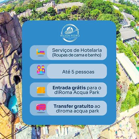 Piazza Diroma - Acqua Park E Splash 카우다스노바스 외부 사진